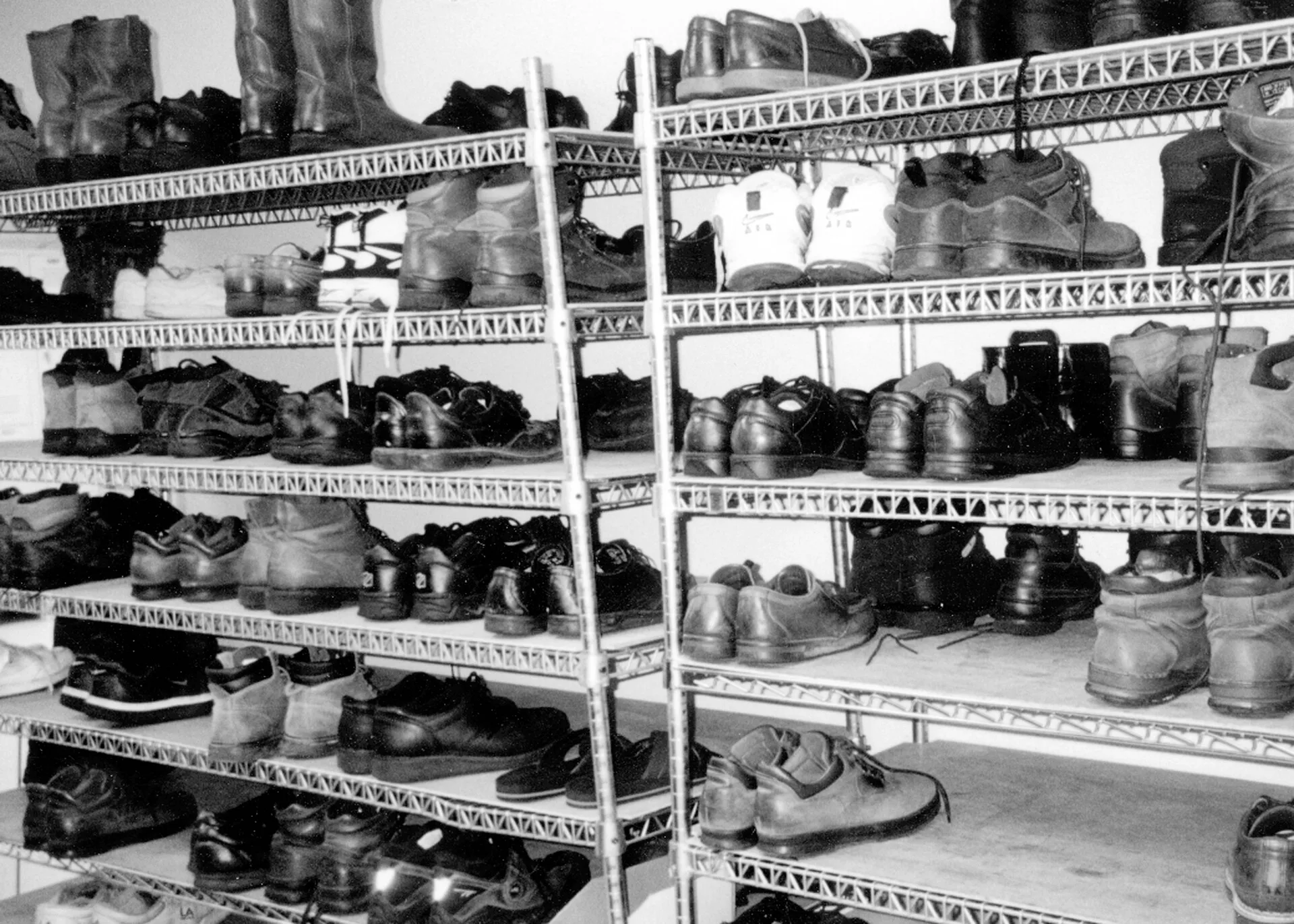 Workers shoes exchanged for protective footwear while on the job. Affordable industry dress codes: who pays under the law