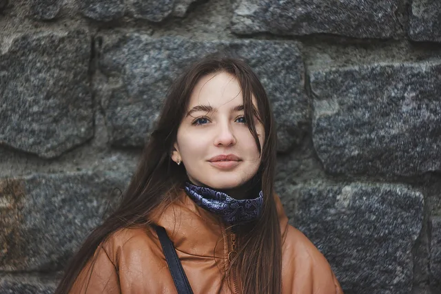girl, portrait, model, brunette, young woman, female, fashion, style, stylish woman, winter clothes, winter clothing, modeling, pose, posing, smiling, face, smile, outdoors, winter, girl, girl, smiling, face, face, face, face, face, smile, smile, smile. How to test Canadian winter workwear layering before you trust each layer