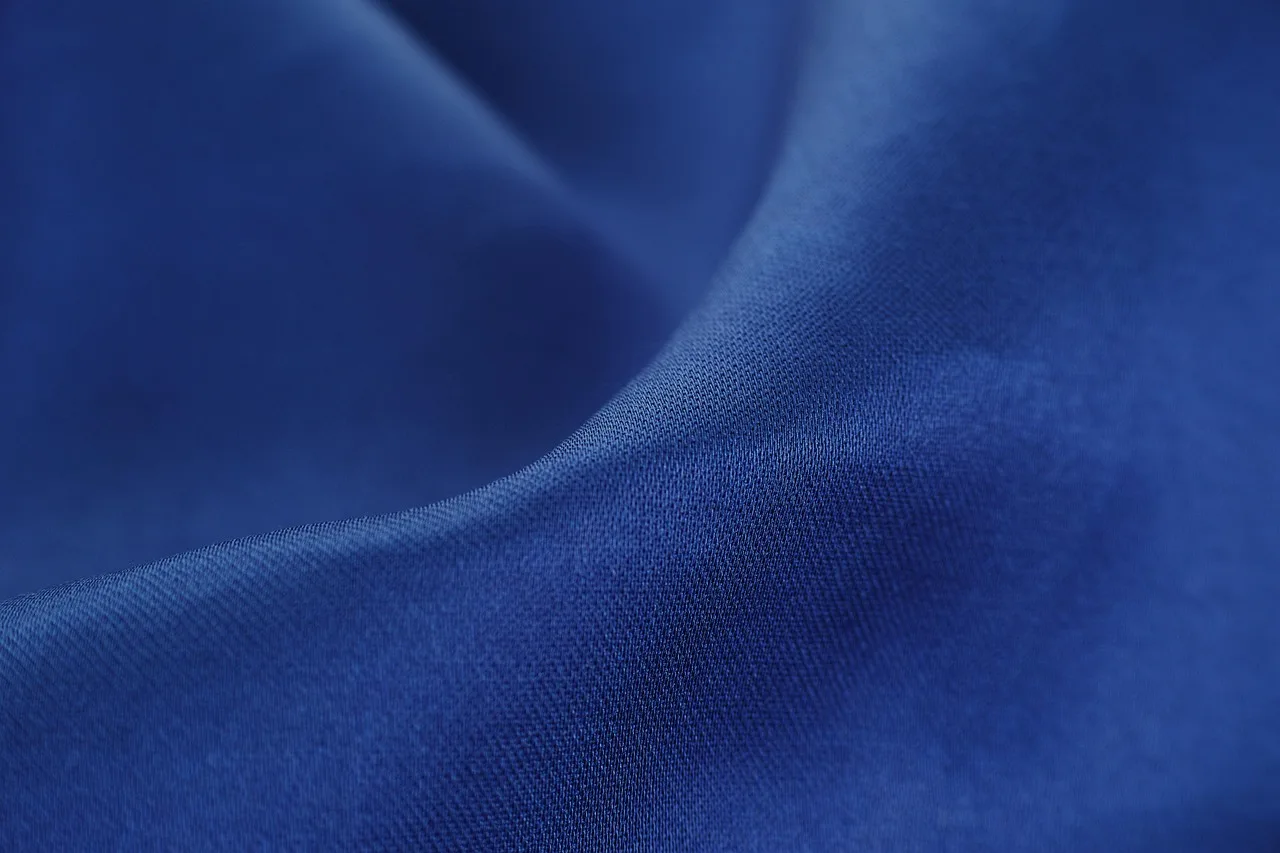 textile, cotton, macro, closeup, detail, horizontal, vivid color, blue, nobody, fabric, abstract pattern, design, textile, cotton, cotton, cotton, fabric, fabric, fabric, fabric, fabric. How to test a work dress for a real day, not a fitting room